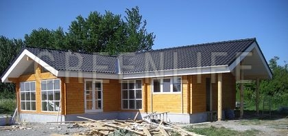 Maison bois en kit construction