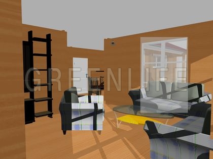 Maison bois en kit en 3D